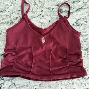 FP Movement by Free People Burgundy Camisole